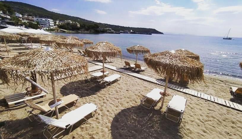 Παραθαλασσιο Στουντιο Μιχαλιας Sea View Studio Michalias Νουμερο 8 Agía Marína Exterior foto