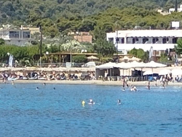 Παραθαλασσιο Στουντιο Μιχαλιας Sea View Studio Michalias Νουμερο 8 Agía Marína Exterior foto